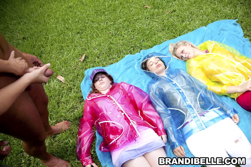 its pretty simple really 3 of us girls lay on our backside by side while one gir #67852081