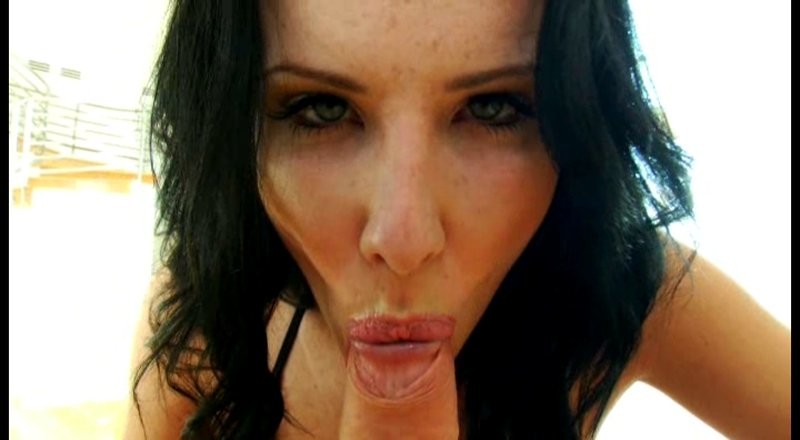 Horny pornstar Katie St. Ives giving a pov blowjob #74183526