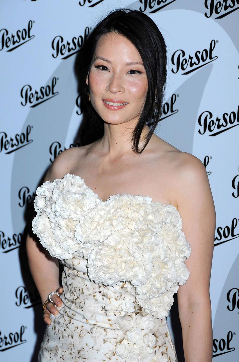 Lucy Liu showing her sweet nude perky tits #75391752