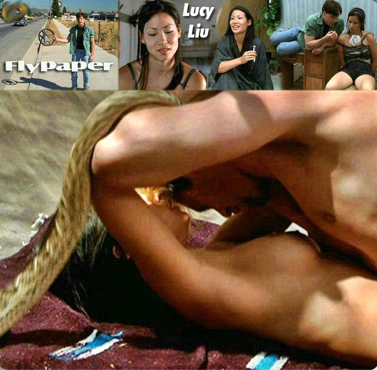 Lucy Liu showing her sweet nude perky tits #75391835