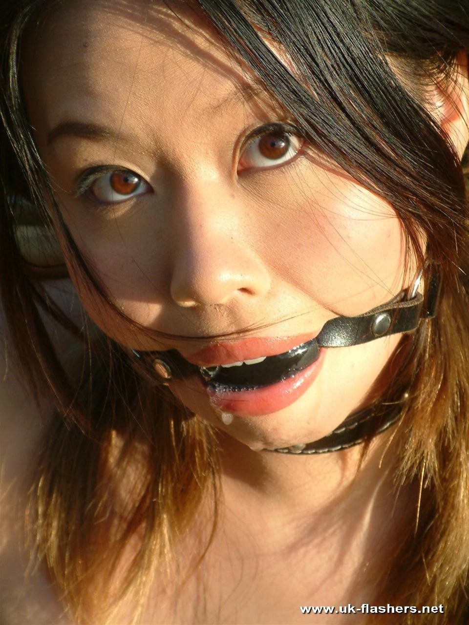 Outdoor asian bondage and exposed public japanese fetish of Tige #69763881