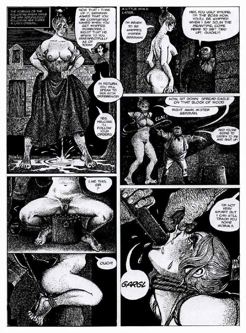 evil vintage Pichards dungeon bondage story #69718774