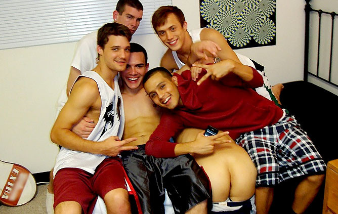 Check out these hot gay boys jerk off and fuck a hottie in these holloween real  #76934656