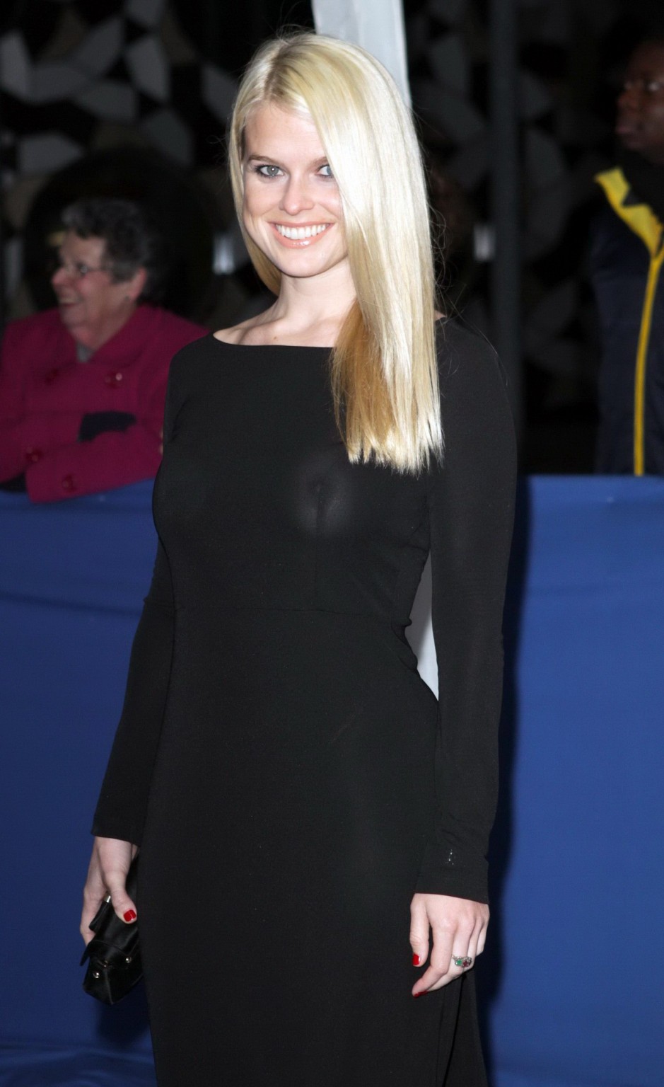 Alice Eve showing off boobs in see-through dress at British Comedy Awards in Lon #75319916