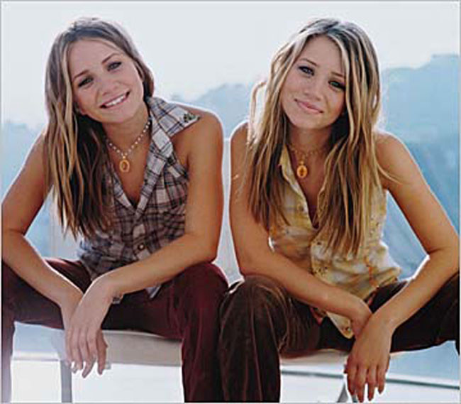 Celebrity super babes Olsen Twins posing very sexy and hot #75419788