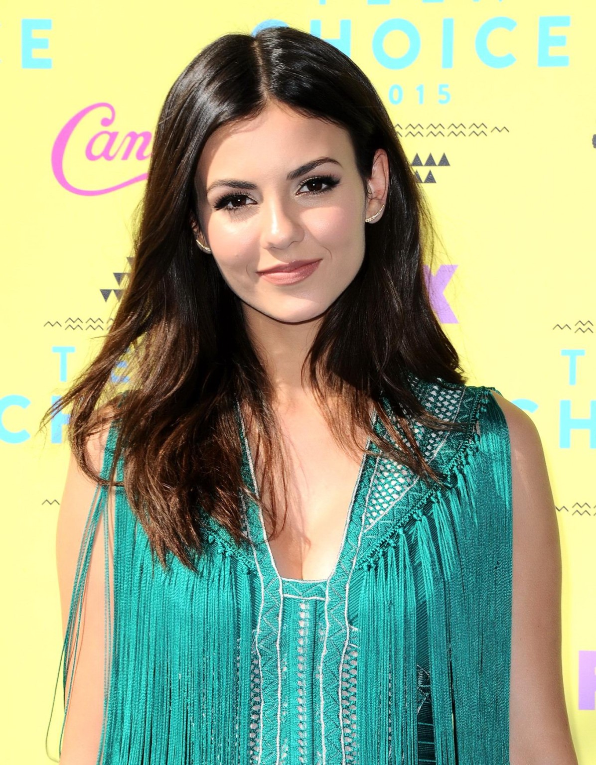 Victoria Justice leggy  cleavy at the 2015 TCA #75154726