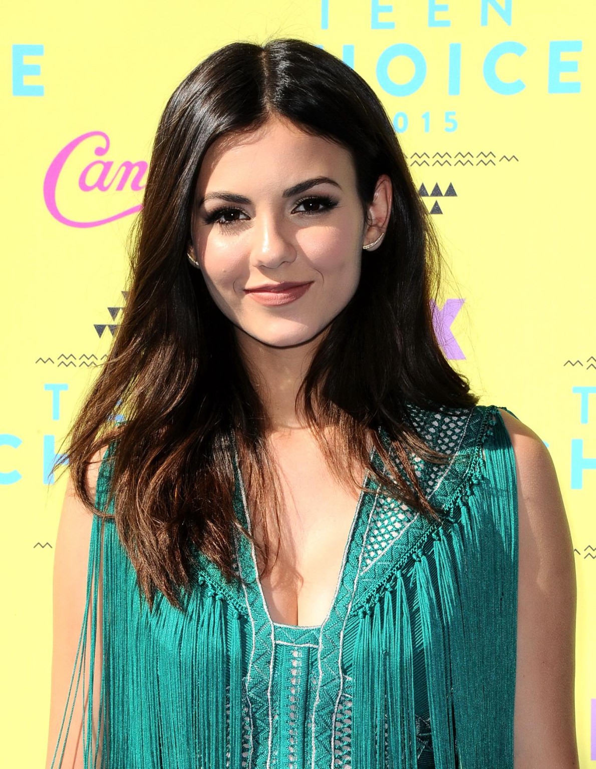 Victoria Justice leggy  cleavy at the 2015 TCA #75154735