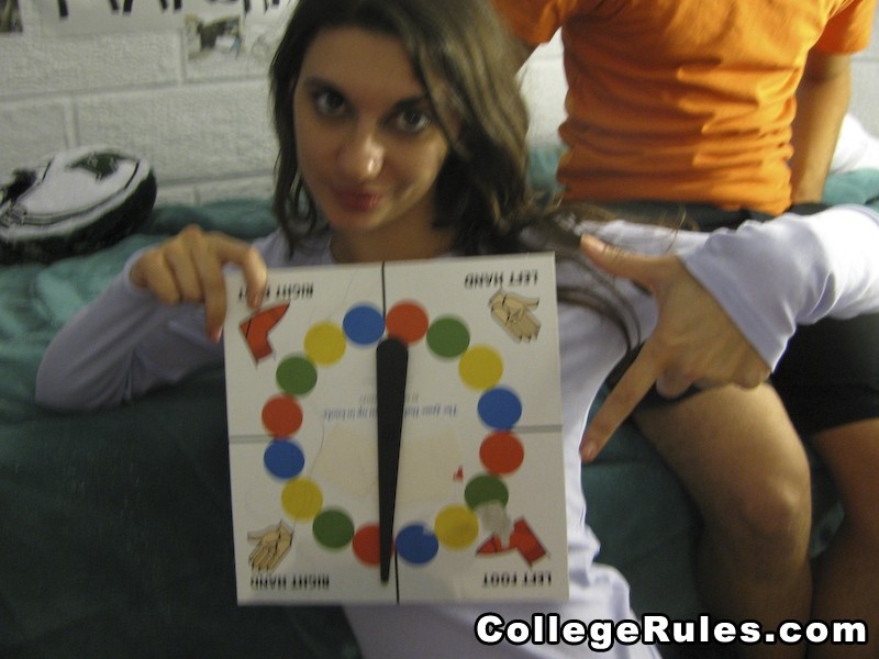 Drunk college teen is getting fucked in different positions #77088989