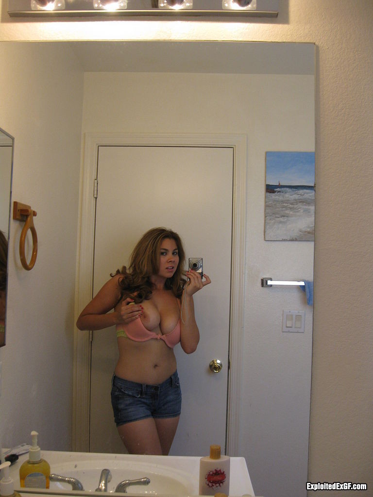Hot amateur slut showing her big boobs #67620963