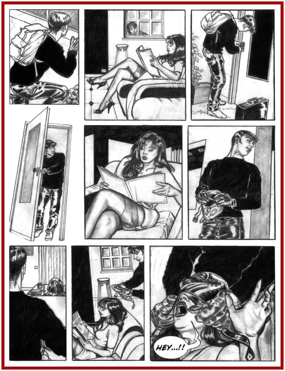Italienischer sexueller Bondage-Comic
 #72227061