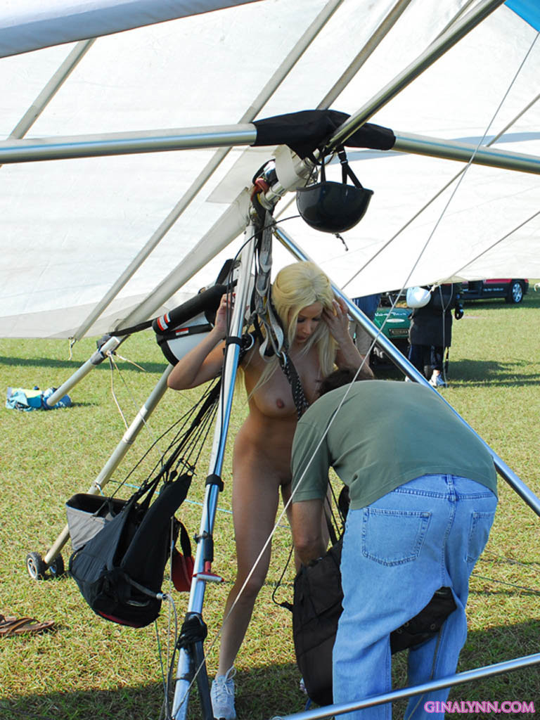 Gina Lynn Paragliding Totally Nude #72755399