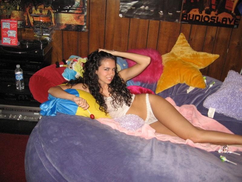Gorgeous amateur brunettes modeling #77121683