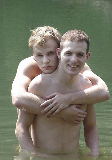 Twinks kissing and swimming and rimming and riding on a beach #76912329