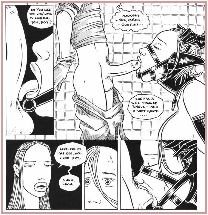 ponygirl leather bondage comic #72232381