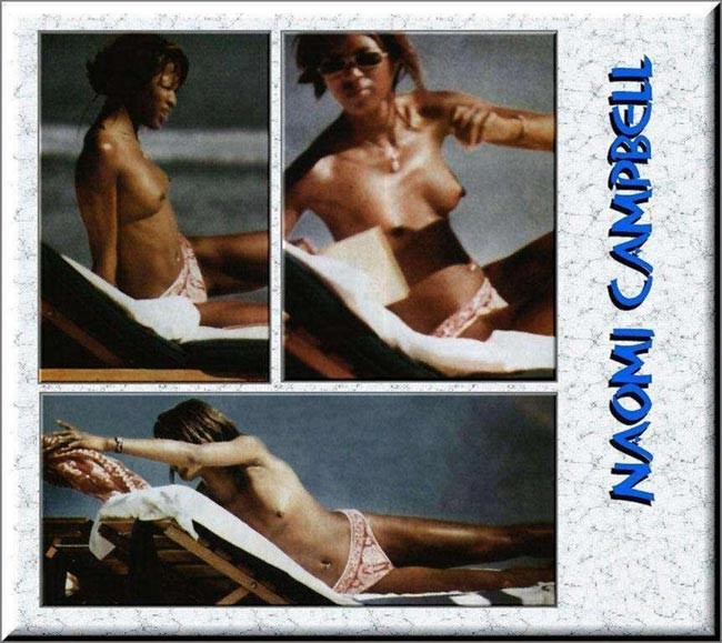 Naomi Campbell posing nude #75444869