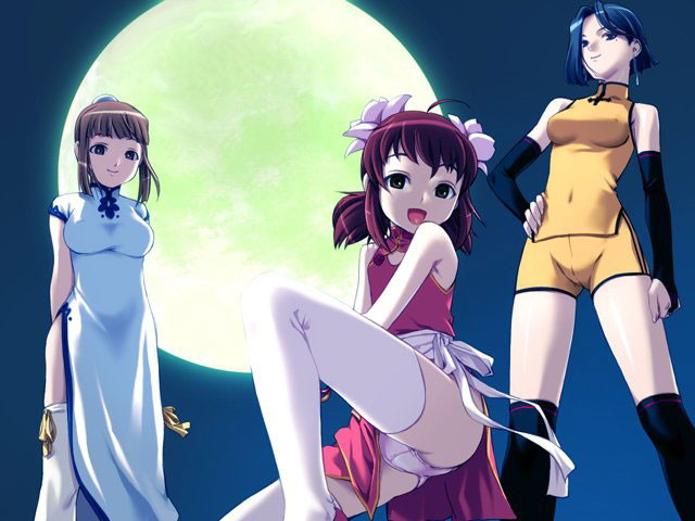 Pequeñas colegialas jóvenes en faldas tradicionales y uniforme
 #69705492