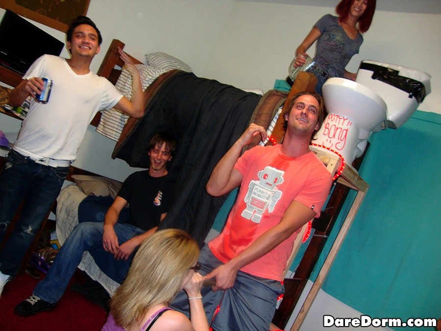 Hot crazy college babes get wild in these real dorm room user submitted sex part #76777684
