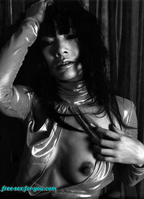 Bai Ling showing her small nice tits and nipple slip pics #75426203