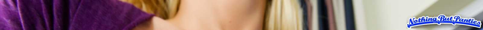 Aaliyah Liebe blaue Spitze Höschen
 #72638831