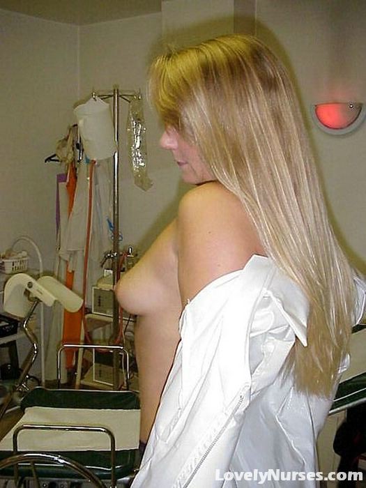Long haired nurse Lisa shows cunt through speculum #71053724