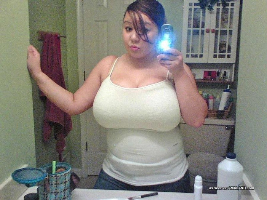 Compilation of a naughty bbw displaying her huge breasts #67576833