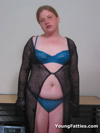 Sweet fat teen girl posing #73100504