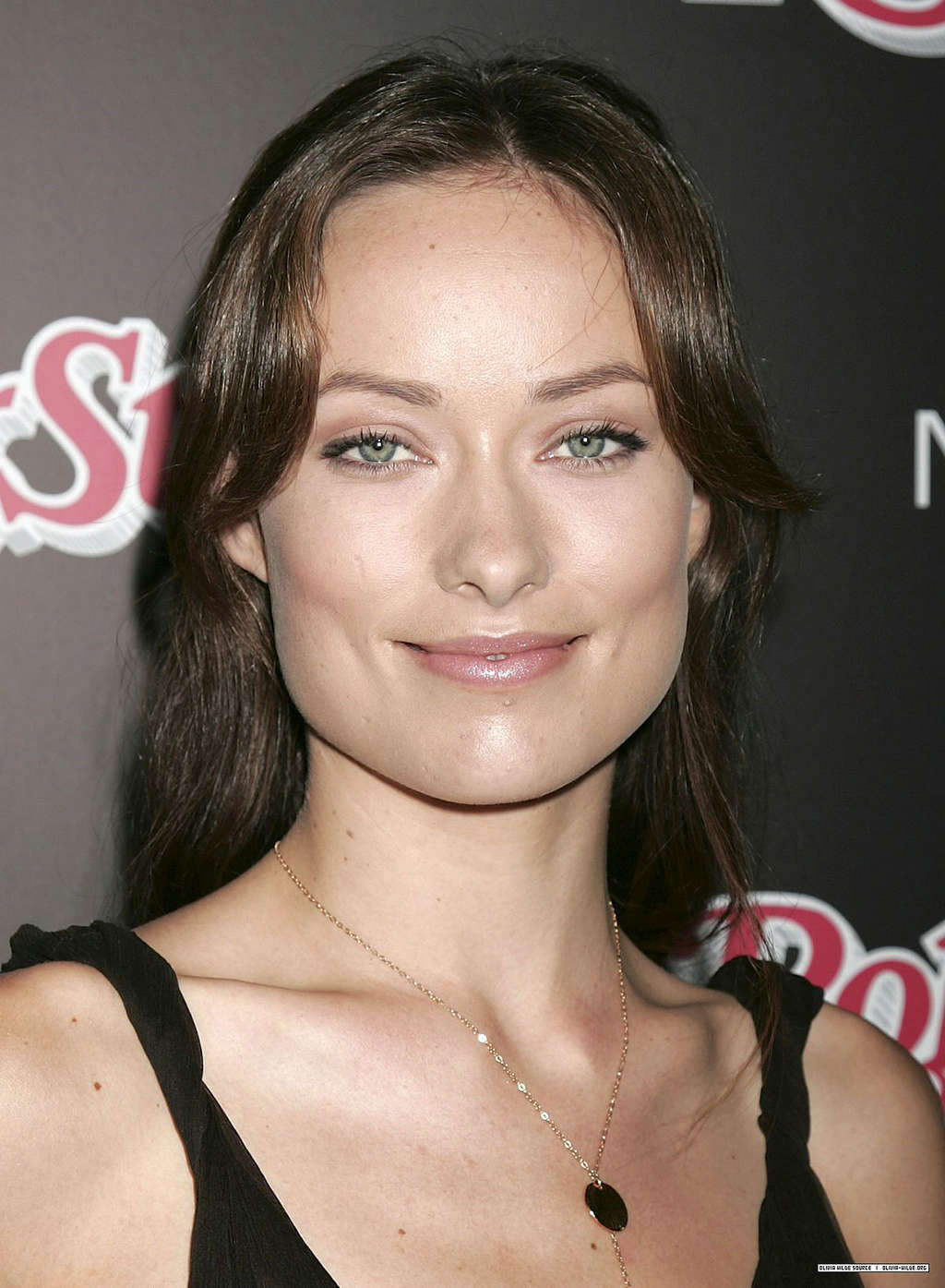 Olivia Wilde exposing her nice tits in see thru and posing very sexy #75375520