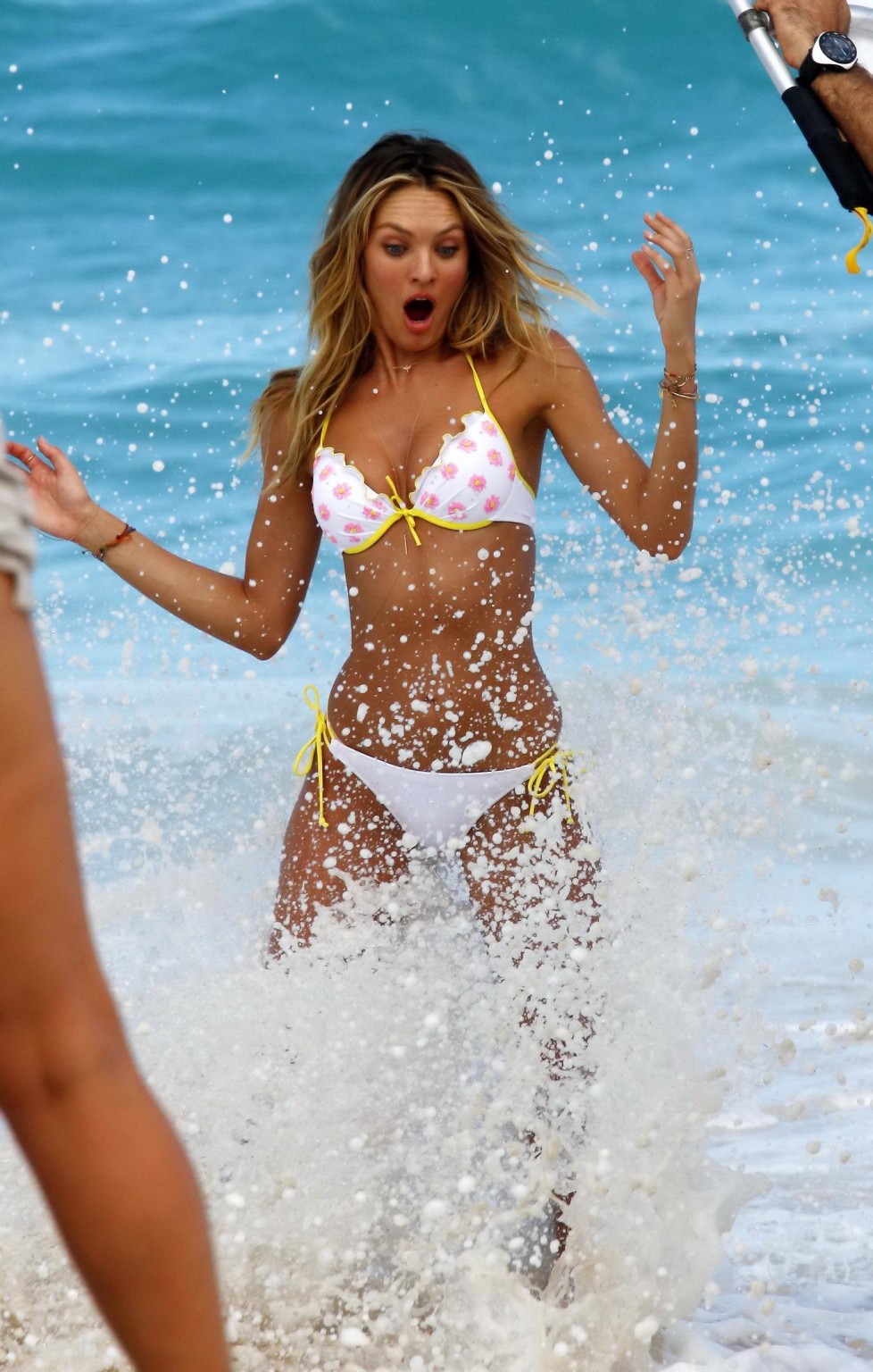 Candice Swanepoel wearing sexy Victoria's Secret bikini collection in St. Barts #75246053