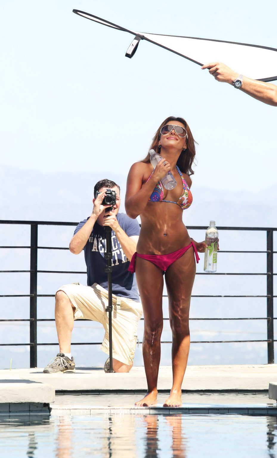 Fernanda Marin showing off her perfect bikini body poolside for 138 Water photos #75218368