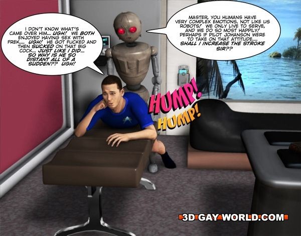 Aventures de science-fiction gay 3d anime comics gay hentai cartoon hunk man dude
 #69413984