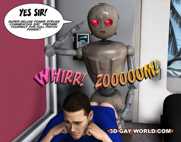Gay scifi adventures 3D gay comics anime cartoon hunk man dude #69413988