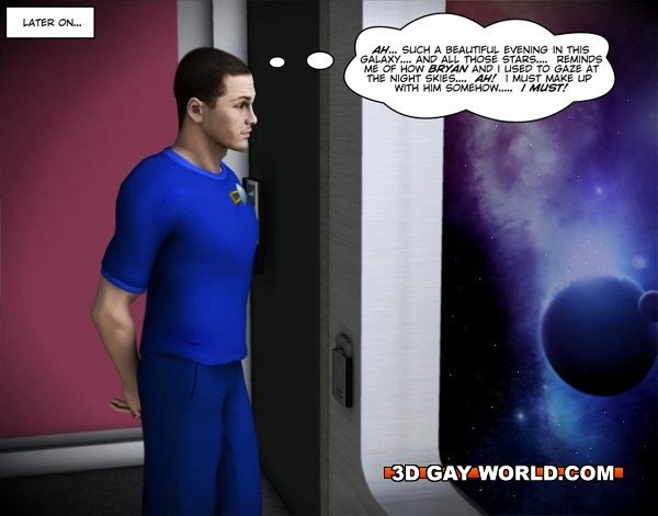 Gay scifi adventures 3D gay comics anime cartoon hunk man dude #69413994