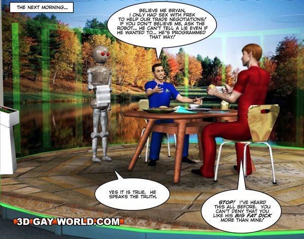 Gay scifi adventures 3D gay comics anime cartoon hunk man dude #69414000