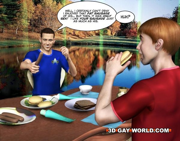 Gay scifi adventures 3D gay comics anime cartoon hunk man dude #69414001