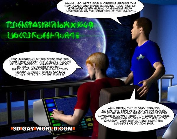 Aventures de science-fiction gay 3d anime comics gay hentai cartoon hunk man dude
 #69414012