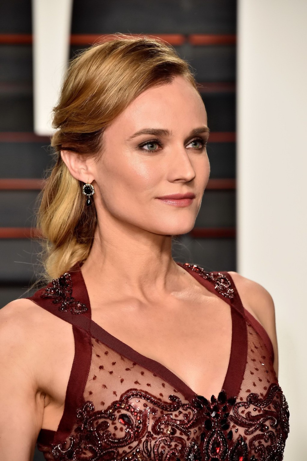 Diane Kruger shows off her boobs and ass in sheer dress #75145399