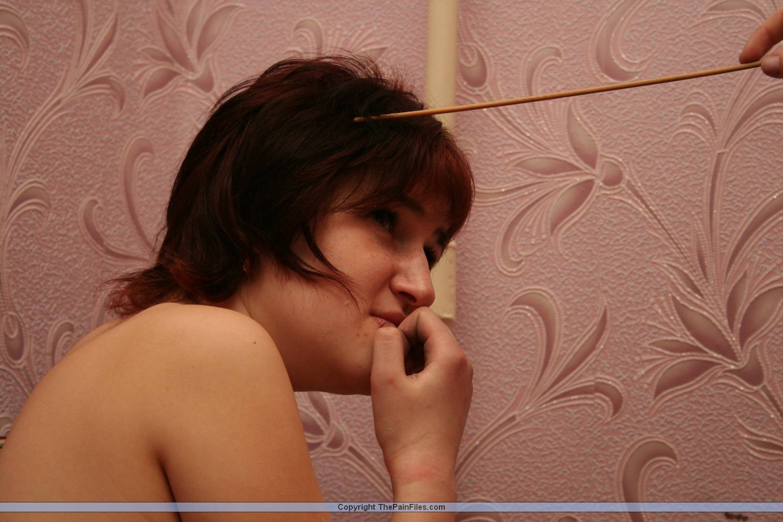 Demanding lesbian disciplinary canings and pussy discomfort #72206058