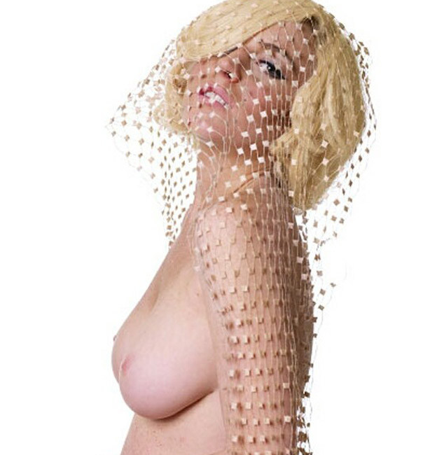 Celebrity Lindsay Lohan nice cleavage and nude boobs #75412334