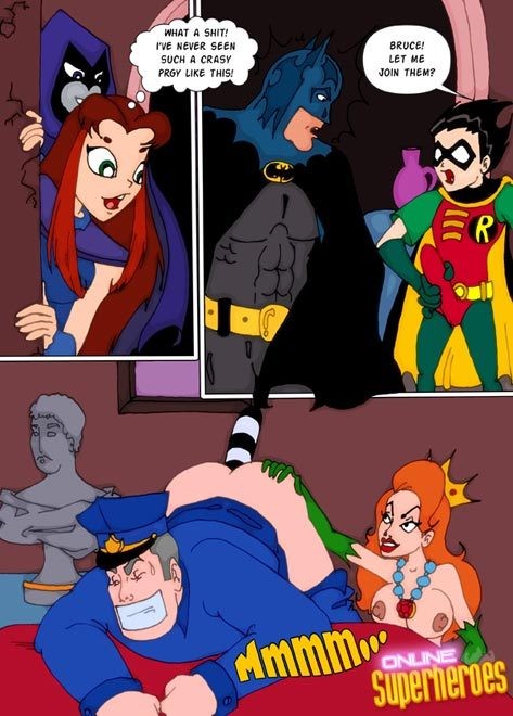 Batgirl chevauche le Joker et se fait exploser avec du sperme collant
 #69630952