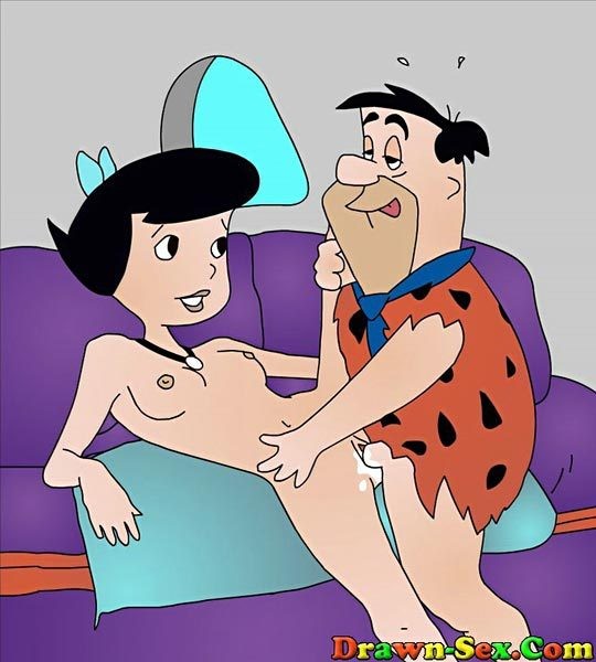 Innocent Wilma Flintstone got facialized with jizz  #69564578