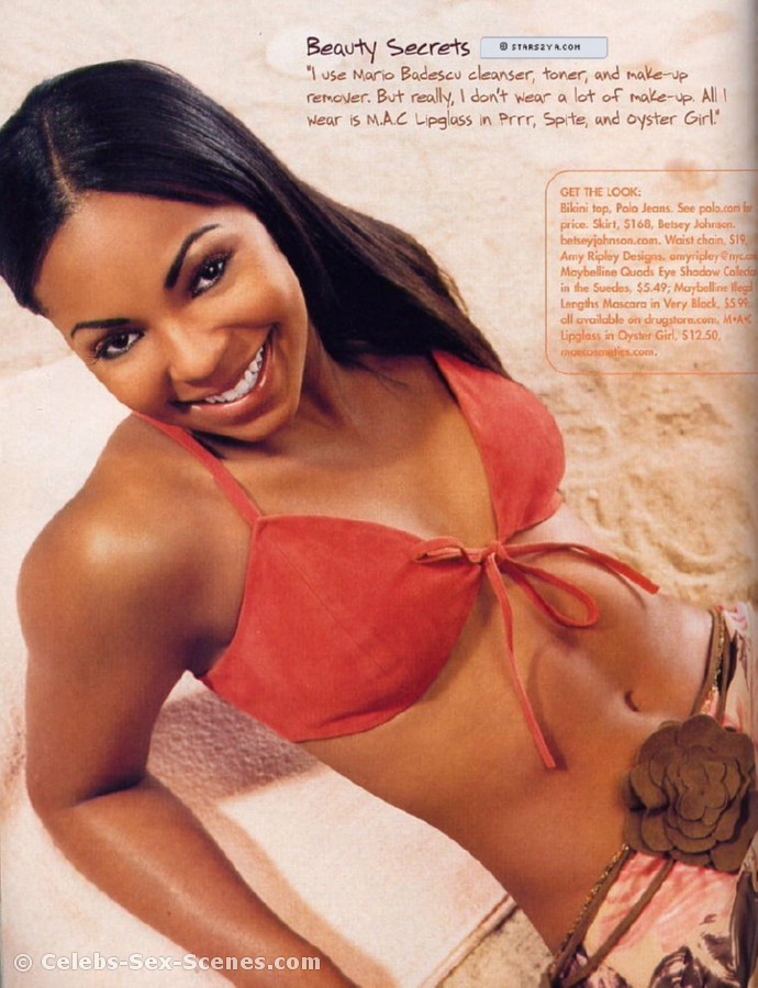 Sexy celebrity Ashanti exposed #75446119