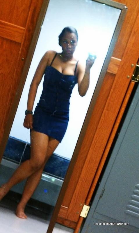 Collection of a sexy black girlfriend camwhoring in her room #73306180