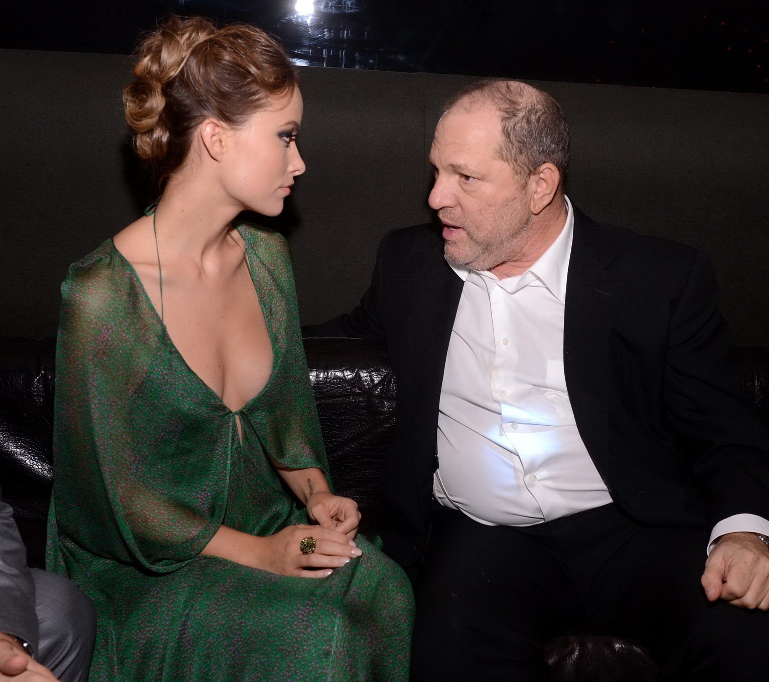 Olivia Wilde braless showing cleavage at the 'Butter' screening after party in N #75251129