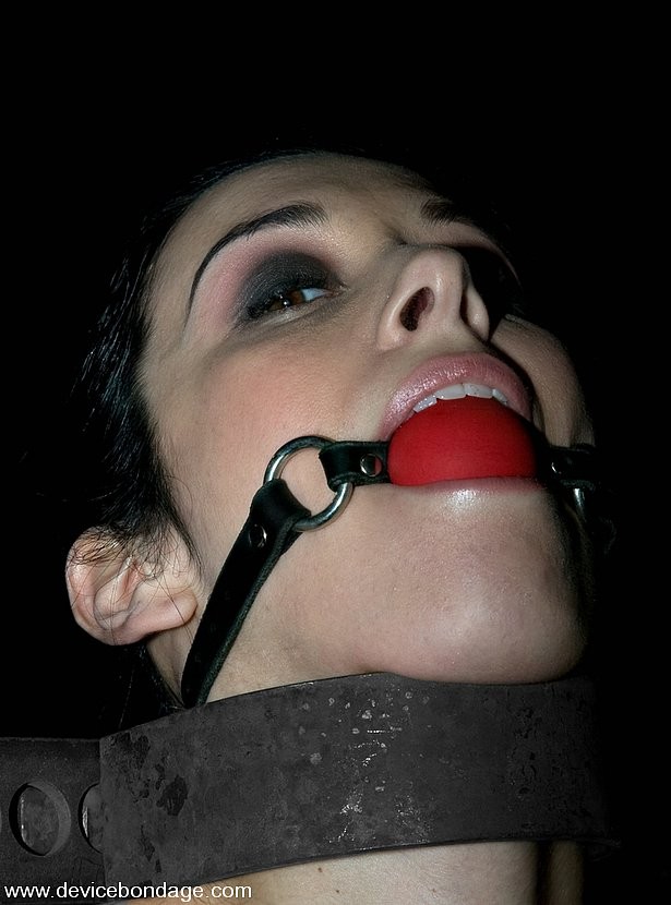 Gaged jandi lin in leder strap bondage getting muschi inserted
 #69748340