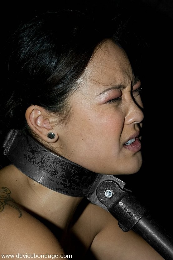 Gaged jandi lin in leder strap bondage getting muschi inserted
 #69748352