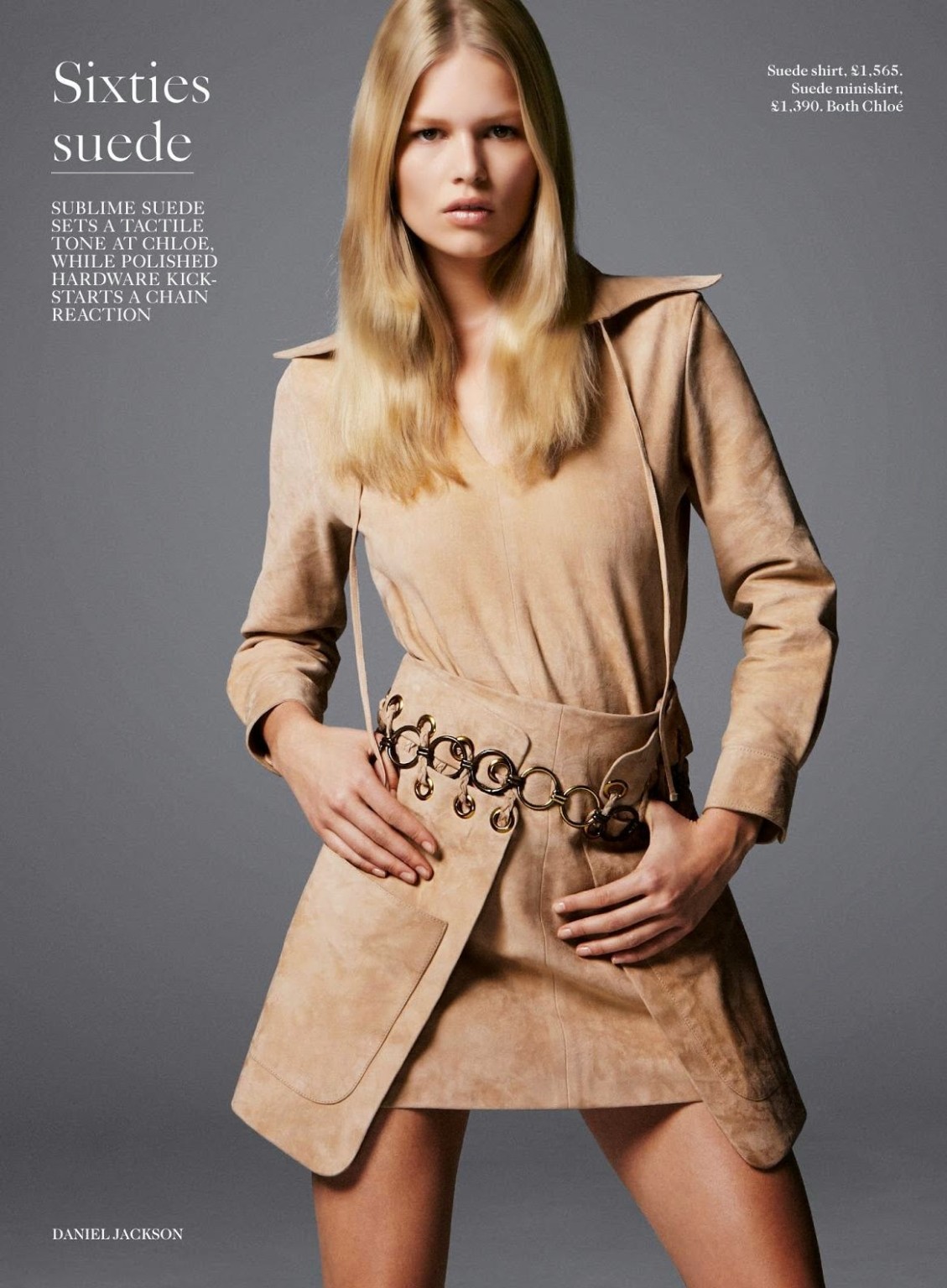 Anna Ewers looking very hot in February 2015 issue of Vogue UK #75175839
