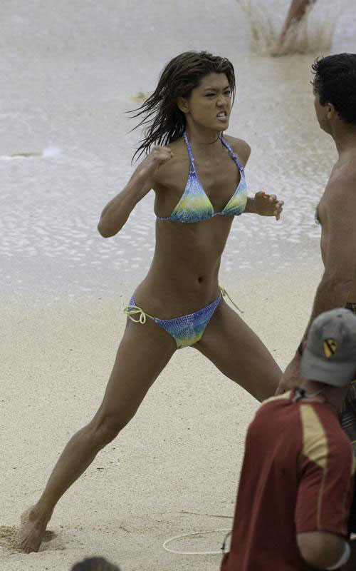 Grace Park body shows her tits and ass #75257049