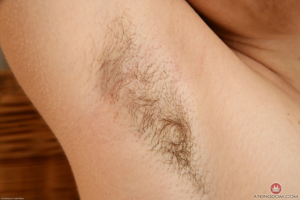 Alluring babe with furry armpits and muff #78539266