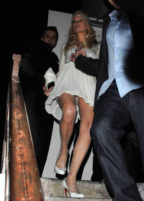 Celebrity Paris Hilton giving nice handjob #75400167