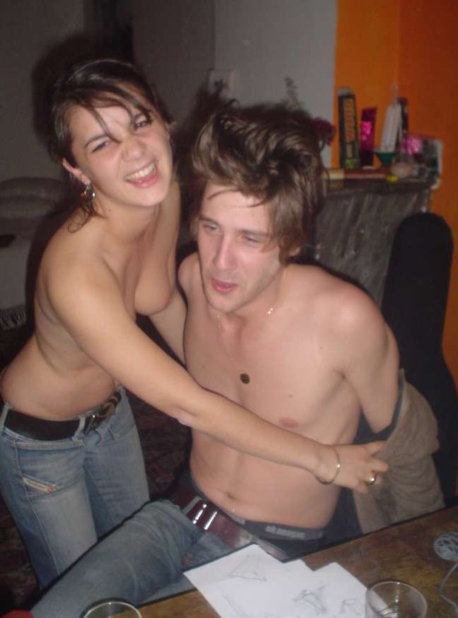 Crazy Drunk Chicks Party And Flash Perky Tits #76394897